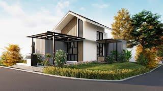 Sketchup Home Design 29 (8x13meter)+ Enscape Render