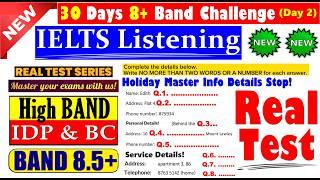 IELTS LISTENING PRACTICE TEST 2024 WITH ANSWERS | 02.01.2025