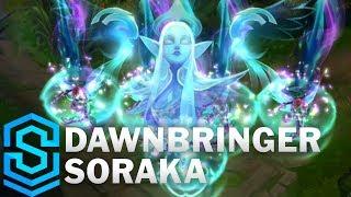 Dawnbringer Soraka Skin Spotlight - League of Legends