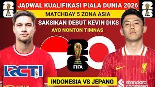 Jadwal Kualifikasi piala dunia: Jadwal Indonesia vs Jepang 2024 - Kualifikasi Piala Dunia 2026