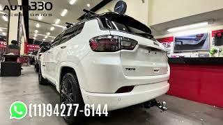 Engate de Reboque Removível Reforçado KEKO K1 instalado no Jeep Compass S - Auto330 Acessórios