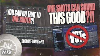 ONE SHOTS CAN SOUND THIS GOOD?! - How To Use One Shots To Make EPIC Samples - FL Studio Tutorial