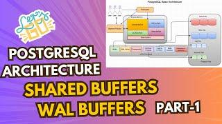 #3 ||  PostgreSQLServer Architecture || Postmaster || WAL || Shared Buffers..