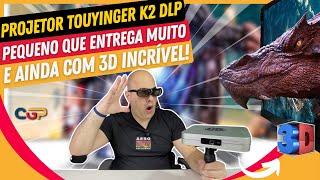 PROJETOR TOUYINGER K2: MINI COM MUITA QUALIDADE E BONS RECURSOS E AINDA CONTA COM 3D! Geek306