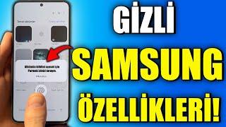 Bayılacağınız Samsung Telefon İpuçları, Püf Noktaları ve Kimsenin Bilmediği Gizli Özellikler (2024)