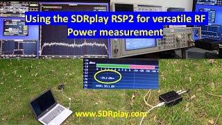 SDRplay RSP2 for accurate RF power Measurement