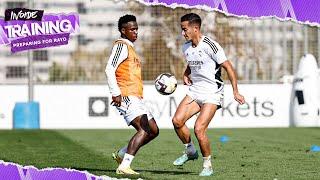 ¡GOLAZOS y PARADAS en el entrenamiento de preparación del Rayo vs Real Madrid!