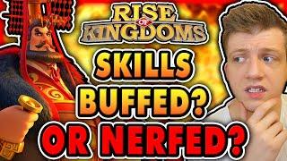 MUST SEE: Emperor Qin SKILLS CHANGED in Rise of Kingdoms!
