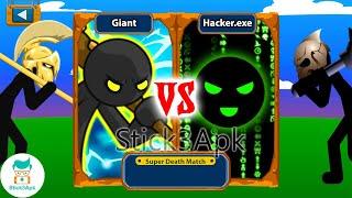 CRAZY Avatar GIANT vs HACKER.EXE, GOLDEN vs FINAL BOSS | Stick War Legacy Mod | Stick3Apk