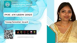 Assist. Prof. Dr. Tapasya Kumari | GITAM University | India #sciencefather  #researcherawards