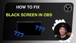 How to Fix Black Screen (Video Capture Device) on OBS 2024