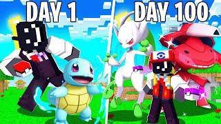 I Spent 100 days in Minecraft Pixelmon (Shiny Only)