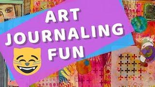 Art Journal Fun LIVE - with Barb Owen - HowToGetCreative.com