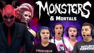 Dark Deception Multiplayer! MONSTERS and MORTALS Horror Family Gameplay