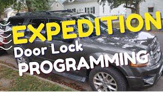 Keyless Door Lock Setup: Find & Program Your 2017 Ford Expedition