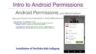 Android Permissions - Part 1, Intro to Runtime permissions