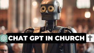 #chatgpt leads #ai church service in Germany