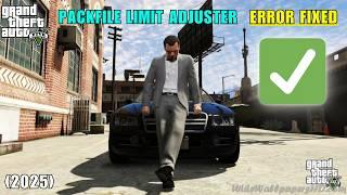 GTA V Packfile Limit Adjuster 2025 Fix — No More Crashes