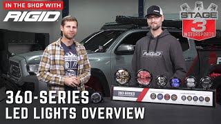 In The Shop with RIGID: 360-Series Off-Road LED Lights