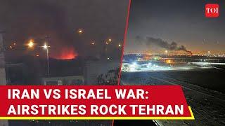 Israel 'Bombs' IRGC HQ In Tehran | Multiple Explosions Heard In Iran, Syria, Iraq | Watch