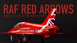 RAF Red Arrows Hawk | 1/72 Airfix Starter Kit | The Inner Nerd