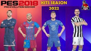 PES 2018 Update kits Season 2022 V1 Smoke Patch 18.3.6