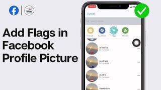 How to Add Flags in Facebook Profile Picture | Add Profile Picture Frame on Facebook