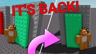 ROBLOX CORNER CLIP GLITCH IS BACK! (FIXED)