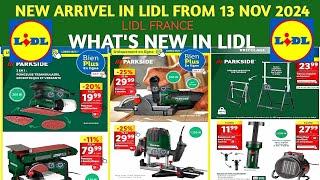 WHAT'S NEW IN LIDL/LIDL LEAFLET FROM 13 NOV 2024/COME SHOP WITH ME/LIDL FRANCE