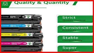 Great product -  GREENSKY Compatible Toner Cartridge Replacement for HP 128A CE320A CE321A CE322A CE