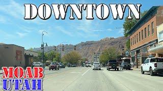 Moab - Utah - 4K Downtown Drive