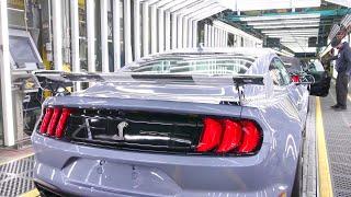 2022 Ford Mustang & Shelby GT500 PRODUCTION Line in the U.S.