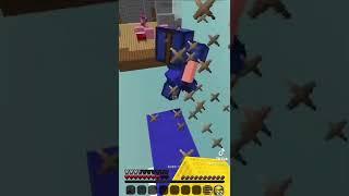 Вот это скилл (присмотритесь на удары)! #бедварс #bedwars #майнкрафт #minecraft