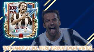 Test Gameplay Del Piero Terkuat Event Winter - EA Sports FC Mobile