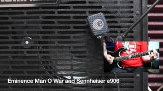 Nomades Hellhound 2x12 - Eminence Governor vs. Man O War speaker test