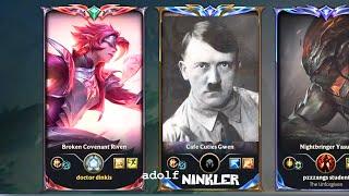 this scumbag stole my gwen and THEN INTS ME?? *gone racist*