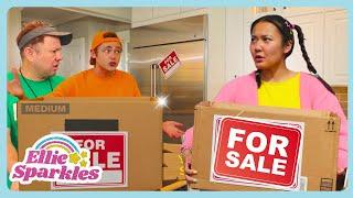 Yard Sale!  | The Ellie Sparkles Show Funny Episode Compilation | WildBrain Zigzag