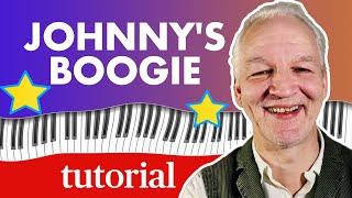 Johnny's Boogie, Johnny Johnson Style Boogie Woogie/Blues, Piano Tutorial