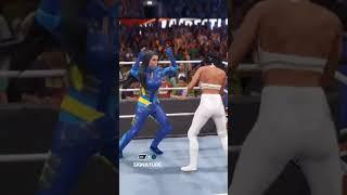 wwe2k23 WrestleMania aunt vs niece for the smackdown women's championship