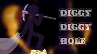 Stick War Legacy/3 Miner Music Video Diggy Diggy Hole