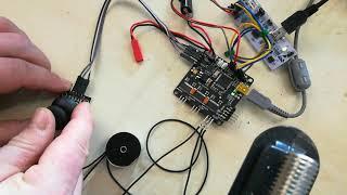 2204 260kv Motor driven by reprogramed StorM32 Gimbal Controller in direct drive mode and joystick