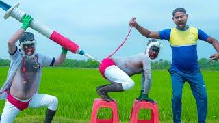 Top Very Funniest Fun New Comedy Video 2025  amazing funny video 2025,Episode-400 By My Family