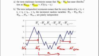 Brownian motion #1 (basic properties)