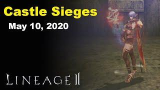 Lineage 2 (Naia Server) Castle Sieges - May 10, 2020