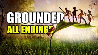 Grounded - ALL ENDINGS (Good Ending & Bad Ending)