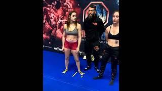 Sierra Crigger vs. Emma Murray - Face-Off - (Combat Night 166: Duval) - /r/WMMA