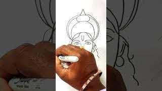 #short Sri Ram Ji Drawing Step By Steps//