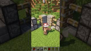 НЕОБЫЧНЫЙ ПРОХОД В МАЙНКРАФТЕ #minecraft #помогитевтоп #постройка #механизм #shorts #динамит #моды