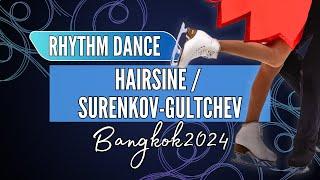 Molly HAIRSINE / Alessio SURENKOV - GULTECHEV (GBR) | Junior Ice Dance Rhythm Dance | Bangkok 2024