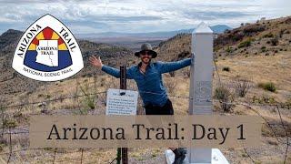 Arizona Trail Thruhike | Day 1 – Return to the simple life!!! | Interview: Papaya & Black Swan